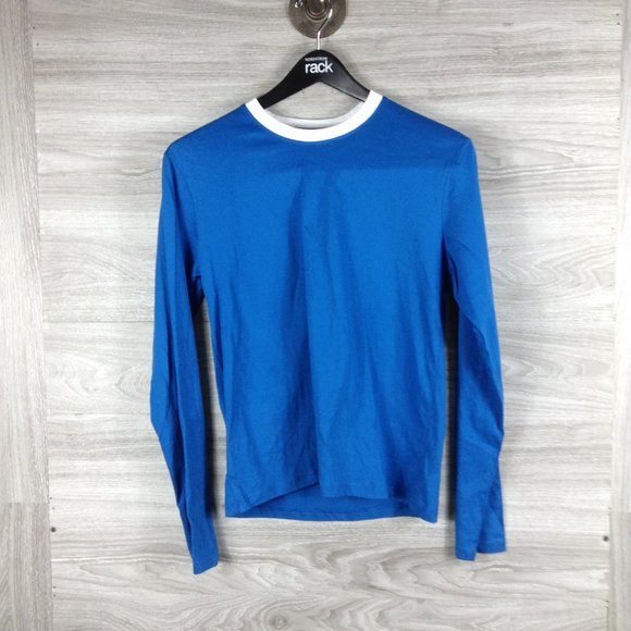 MTL Apparel Blue Long Sleeve Crew Neck - Picture 1 of 5